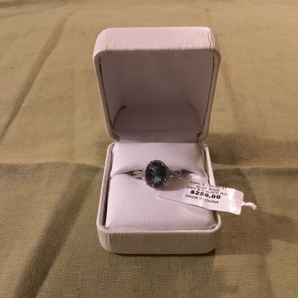 NEW Mystic Topaz Ring